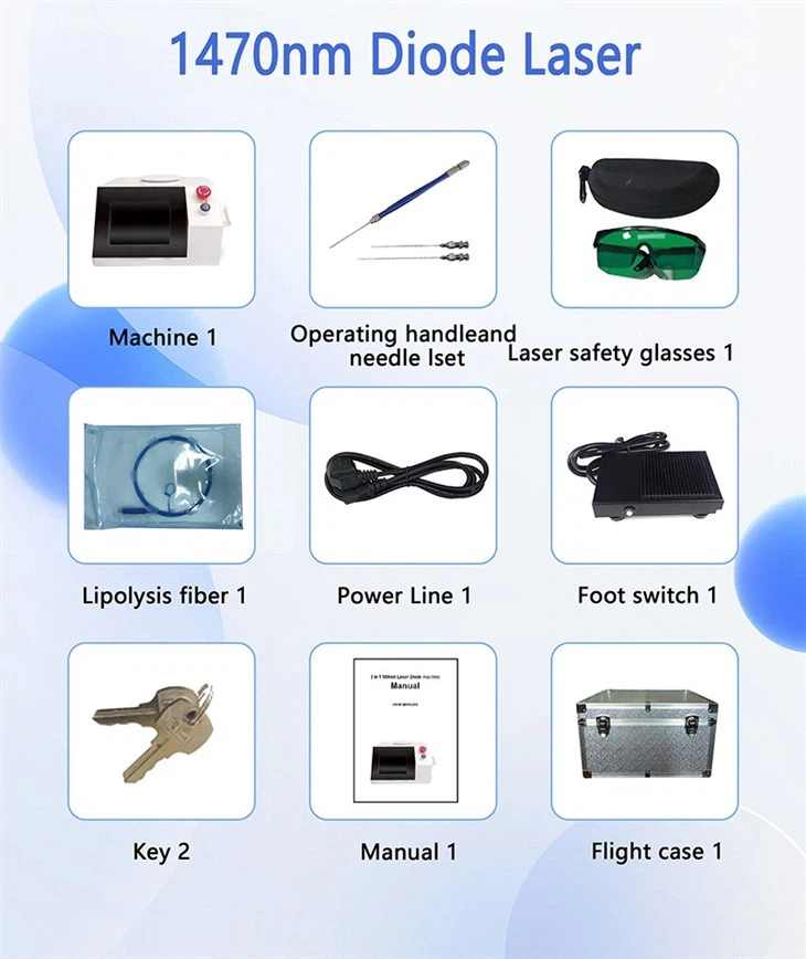 1470nm Lipolysis Diode Laser Machine